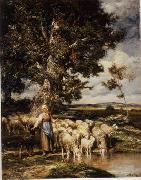 unknow artist Sheep 084 Germany oil painting artist
